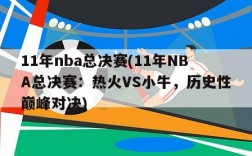 11年nba总决赛(11年NBA总决赛：热火VS小牛，历史性巅峰对决)