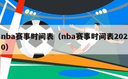 nba赛事时间表（nba赛事时间表2020）